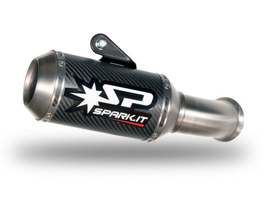 SPARK GDU1806 Ducati Hypermotard 821 / 939 (13/18) Slip-on Exhaust "MotoGP" (racing) – Accessories in the 2WheelsHero Motorcycle Aftermarket Accessories and Parts Online Shop