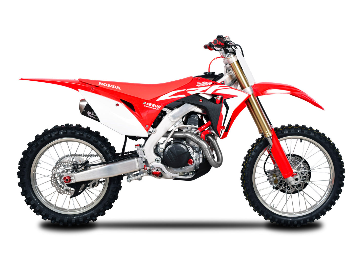 SPARK GHO8010 Honda CRF450 (17/19) Titanium Full Exhaust System "Off Road" (racing) – Accessories in the 2WheelsHero Motorcycle Aftermarket Accessories and Parts Online Shop