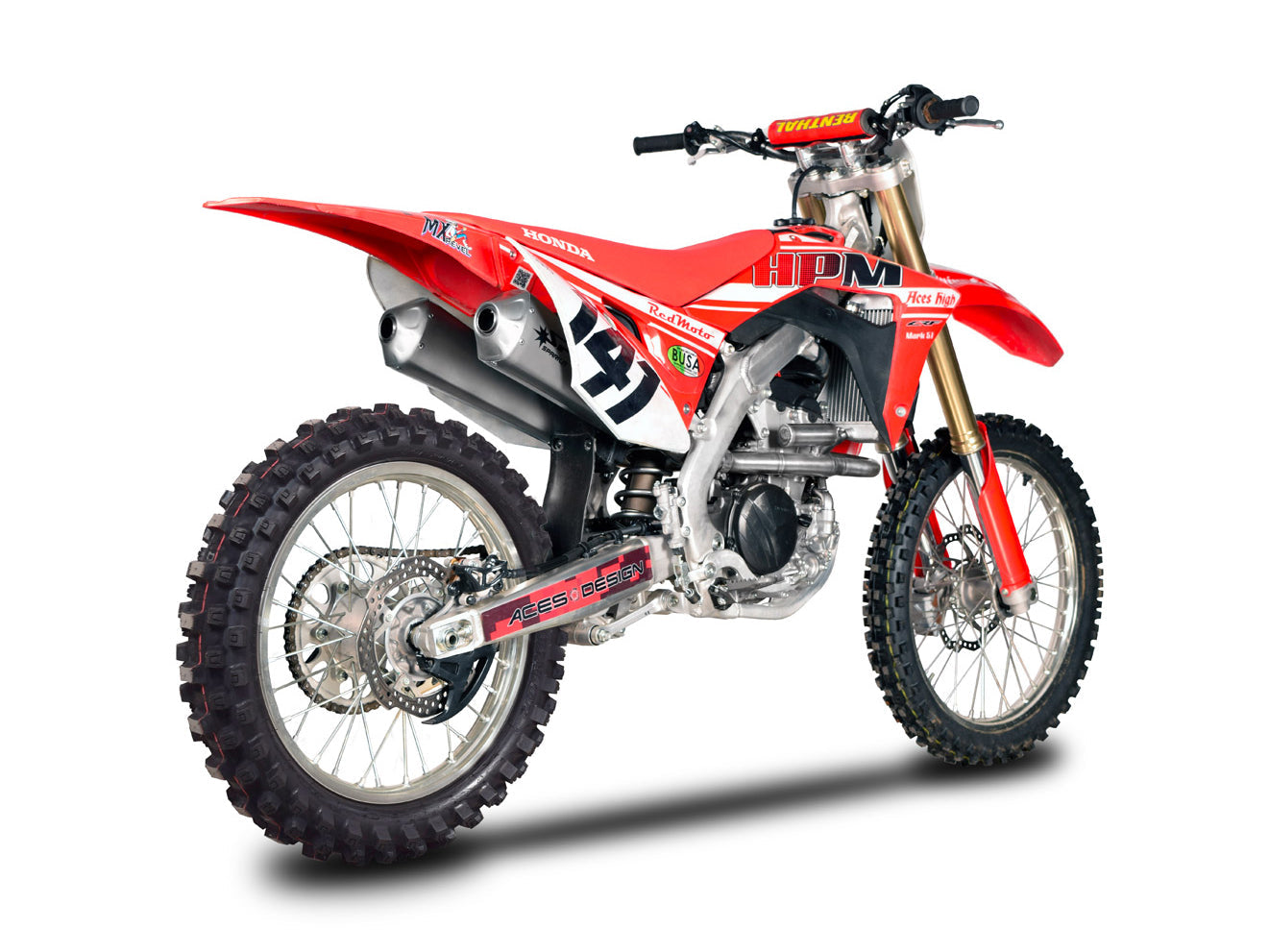 SPARK GHO8011 Honda CRF250 (2018) Titanium Full Exhaust System "Off Road" (racing) – Accessories in the 2WheelsHero Motorcycle Aftermarket Accessories and Parts Online Shop