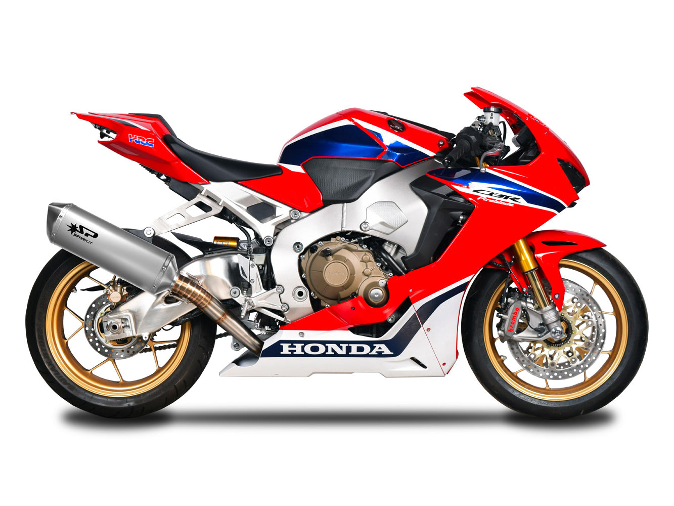 SPARK GHO8822 Honda CBR1000RR (08/19) Titanium Full Exhaust System "Force" (racing) – Accessories in the 2WheelsHero Motorcycle Aftermarket Accessories and Parts Online Shop