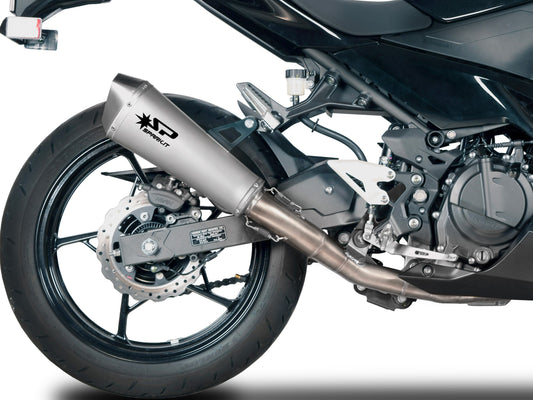 SPARK GKA8823 Kawasaki Ninja 400 (2018+) Titanium Full Exhaust System "Konix" (racing) – Accessories in the 2WheelsHero Motorcycle Aftermarket Accessories and Parts Online Shop