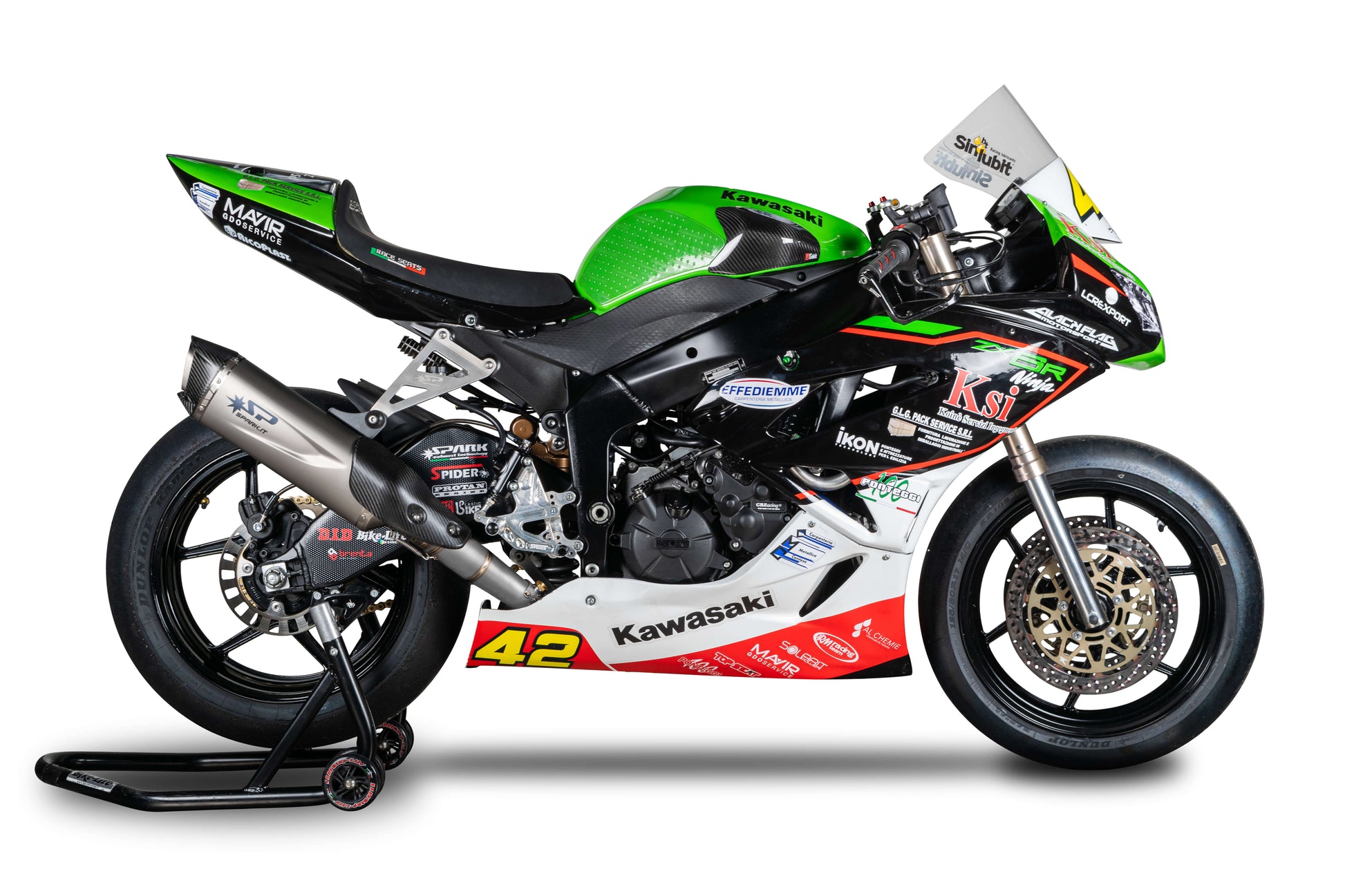 SPARK GKA8829 Kawasaki ZX-6R (2009+) Full Titanium Exhaust System "Force Evo" (racing) – Accessories in the 2WheelsHero Motorcycle Aftermarket Accessories and Parts Online Shop