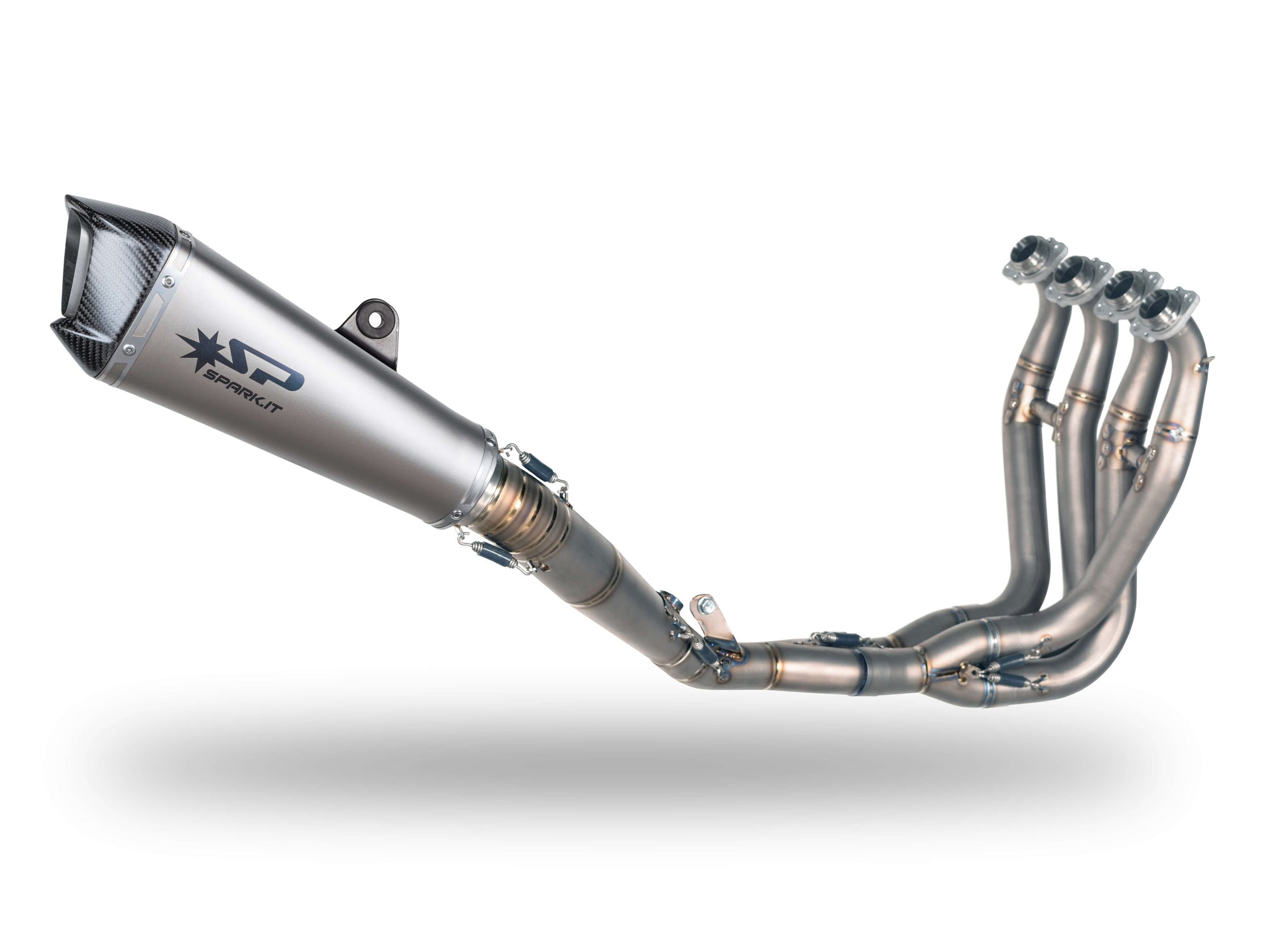 SPARK GKA8832 Kawasaki ZX-6R (2009+) Full Titanium Exhaust System "Konix" (racing) – Accessories in the 2WheelsHero Motorcycle Aftermarket Accessories and Parts Online Shop