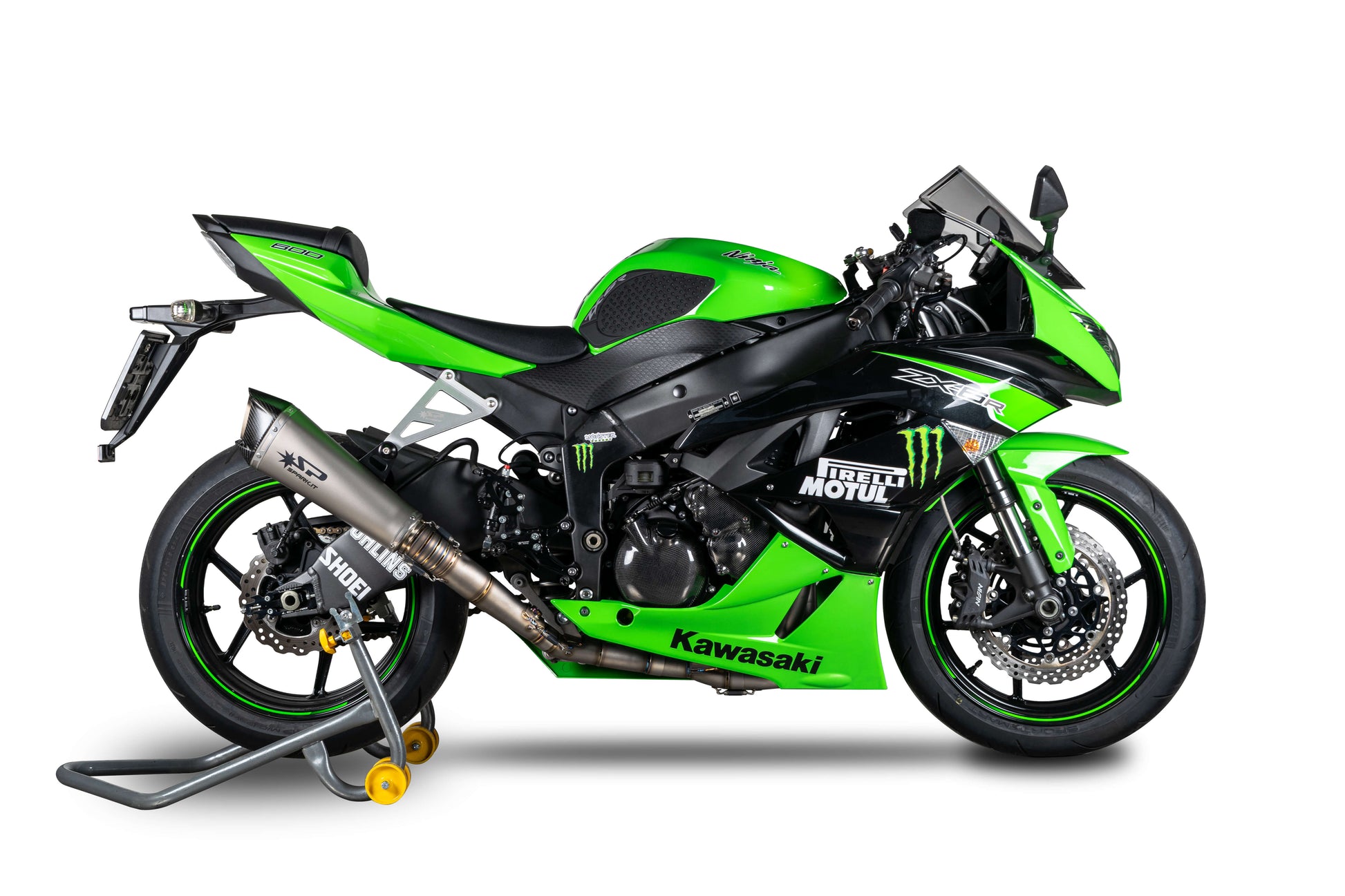 SPARK GKA8832 Kawasaki ZX-6R (2009+) Full Titanium Exhaust System "Konix" (racing) – Accessories in the 2WheelsHero Motorcycle Aftermarket Accessories and Parts Online Shop