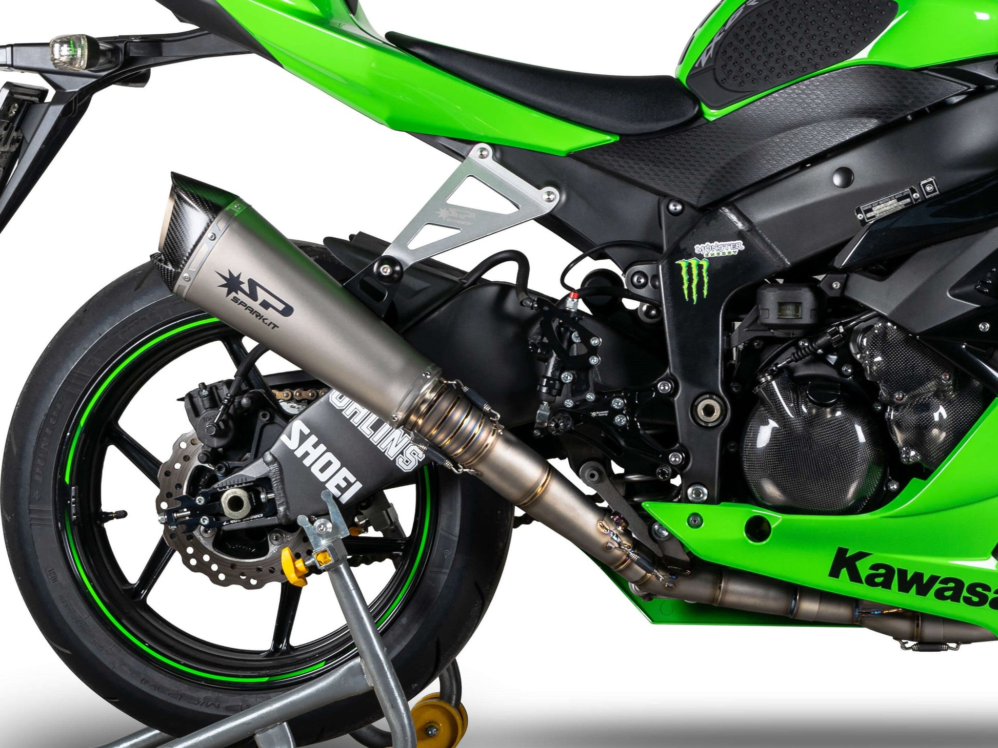 SPARK GKA8832 Kawasaki ZX-6R (2009+) Full Titanium Exhaust System "Konix" (racing) – Accessories in the 2WheelsHero Motorcycle Aftermarket Accessories and Parts Online Shop