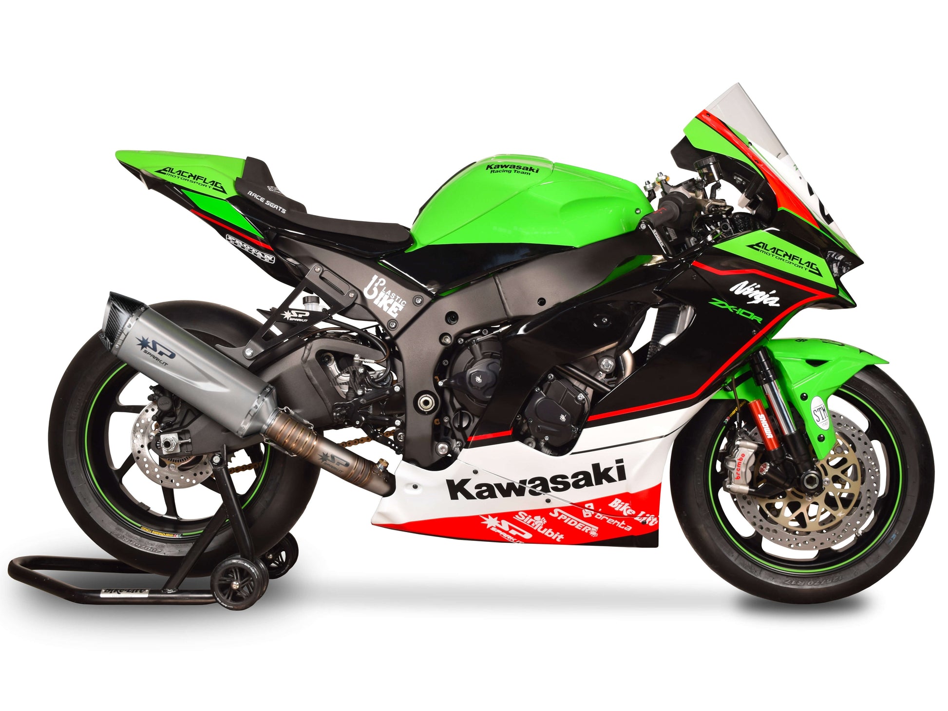 SPARK GKA8835 Kawasaki ZX-10R (2021+) Full Titanium Exhaust System "Force Evo" (racing) – Accessories in the 2WheelsHero Motorcycle Aftermarket Accessories and Parts Online Shop