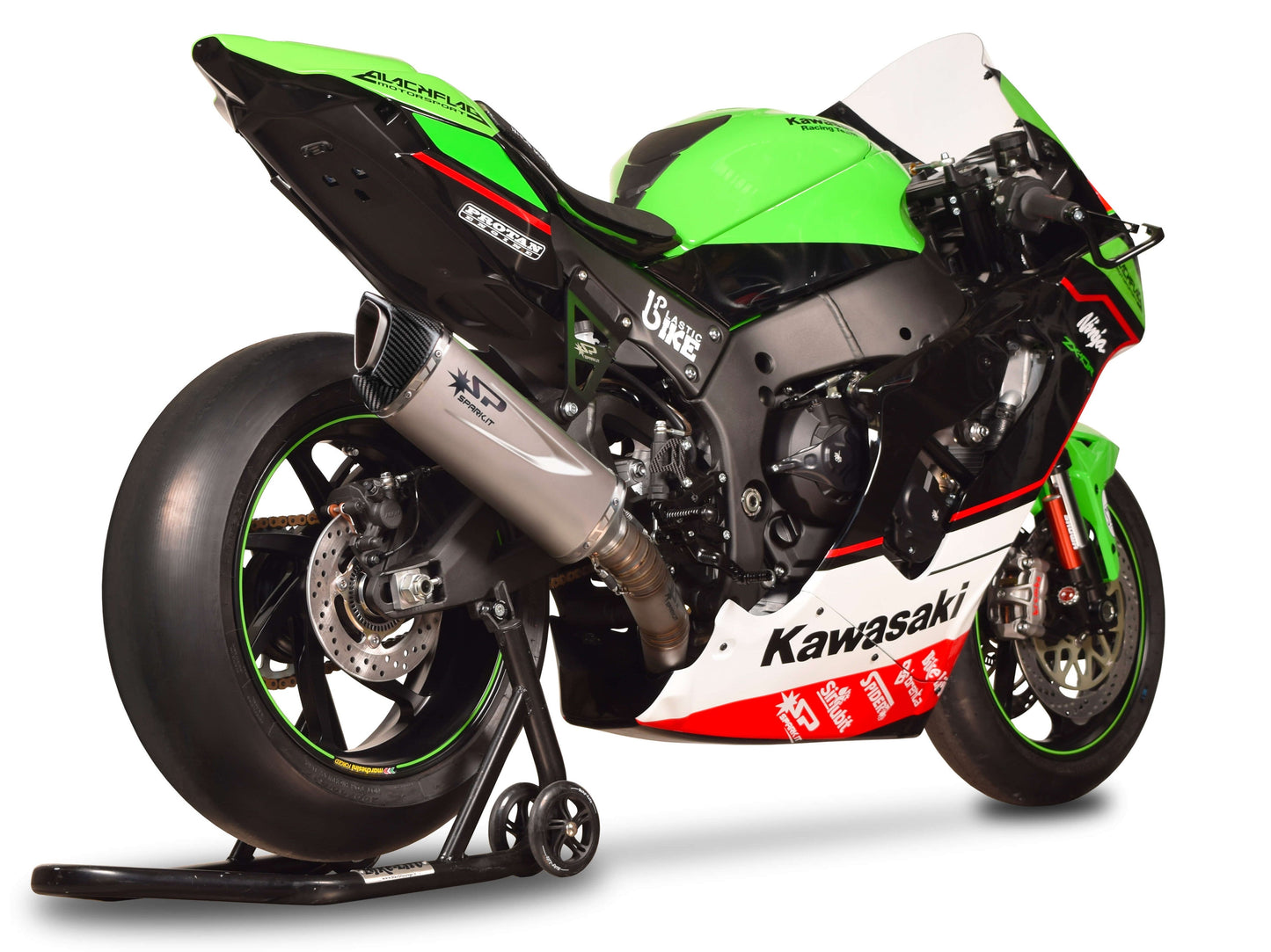 SPARK GKA8835 Kawasaki ZX-10R (2021+) Full Titanium Exhaust System "Force Evo" (racing) – Accessories in the 2WheelsHero Motorcycle Aftermarket Accessories and Parts Online Shop