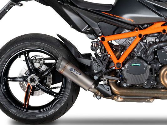 SPARK GKT0114 KTM 1290 / 1390 Super Duke R / R Evo (2020+) Titanium Slip-on Exhaust "Grid-O" (racing) – Accessories in the 2WheelsHero Motorcycle Aftermarket Accessories and Parts Online Shop