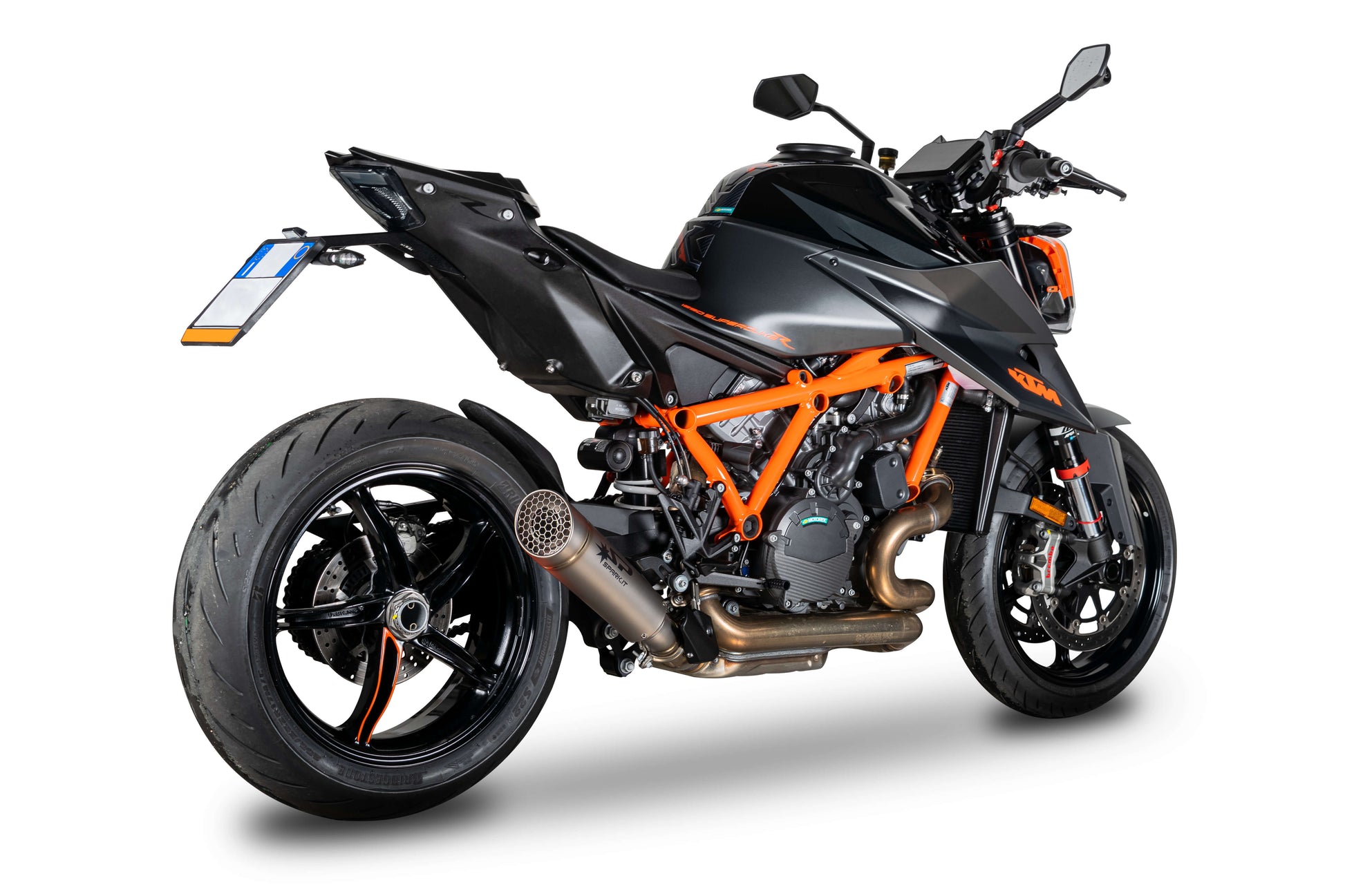 SPARK GKT0114 KTM 1290 / 1390 Super Duke R / R Evo (2020+) Titanium Slip-on Exhaust "Grid-O" (racing) – Accessories in the 2WheelsHero Motorcycle Aftermarket Accessories and Parts Online Shop