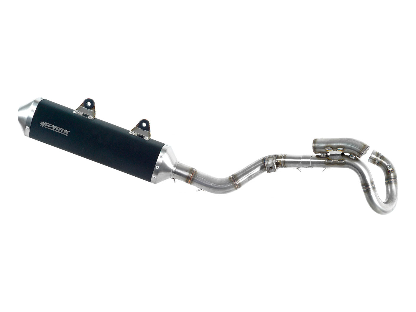 SPARK GKT8006 KTM SX-F 250 (16/17) Dark Style Full Exhaust System "Off Road" (racing) – Accessories in the 2WheelsHero Motorcycle Aftermarket Accessories and Parts Online Shop