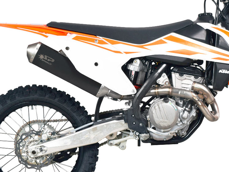 SPARK GKT8007 KTM SX-F 350 (16/17) Dark Style Full Exhaust System "Off Road" (racing) – Accessories in the 2WheelsHero Motorcycle Aftermarket Accessories and Parts Online Shop