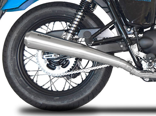 SPARK GTR0204 Triumph Bonneville T100 (02/16) Double Slip-on Exhaust "70's" – Accessories in the 2WheelsHero Motorcycle Aftermarket Accessories and Parts Online Shop