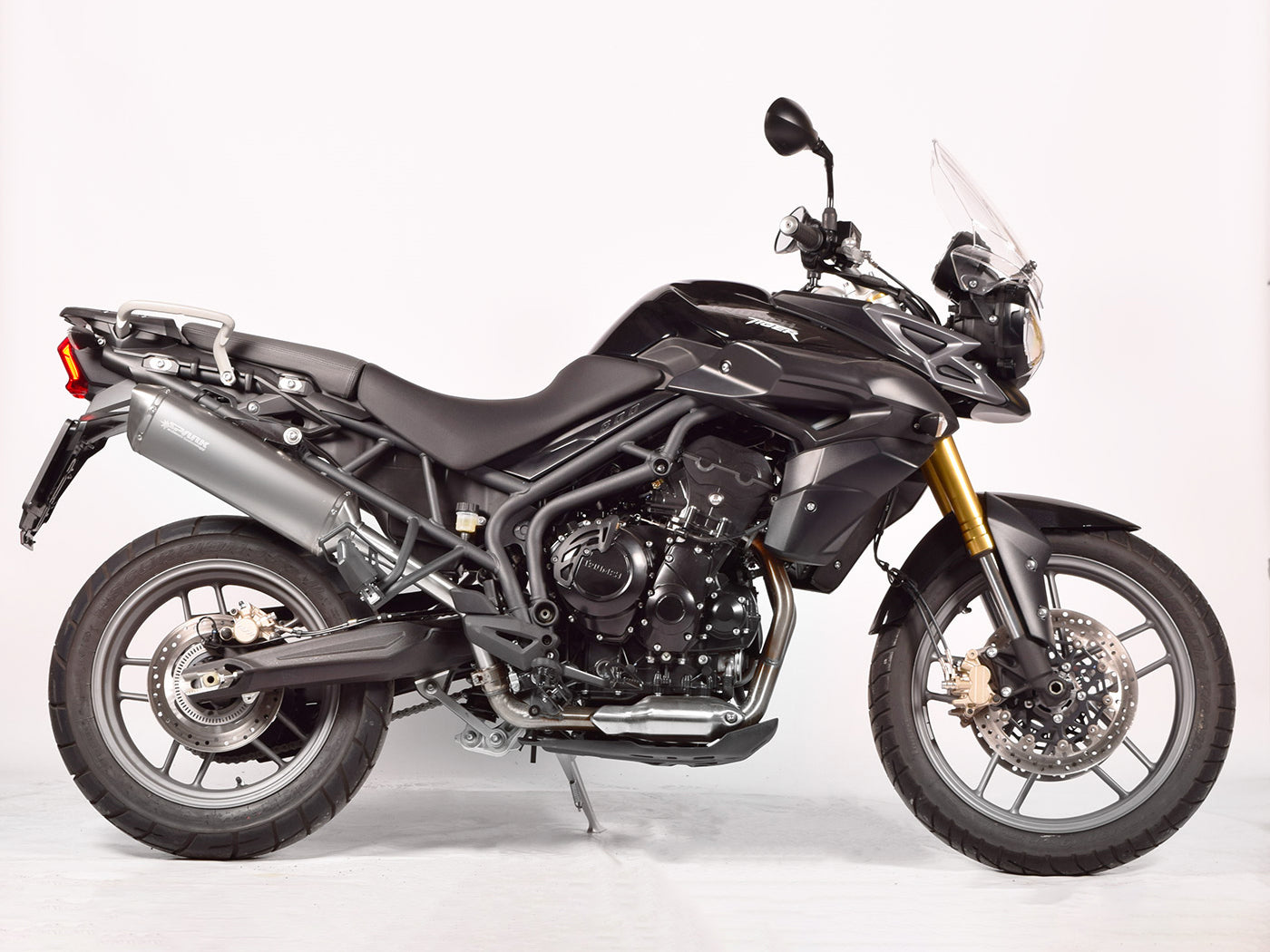 SPARK GTR0301 Triumph Tiger 800 (10/17) Slip-on Exhaust "Force" (EU homologated) – Accessories in the 2WheelsHero Motorcycle Aftermarket Accessories and Parts Online Shop