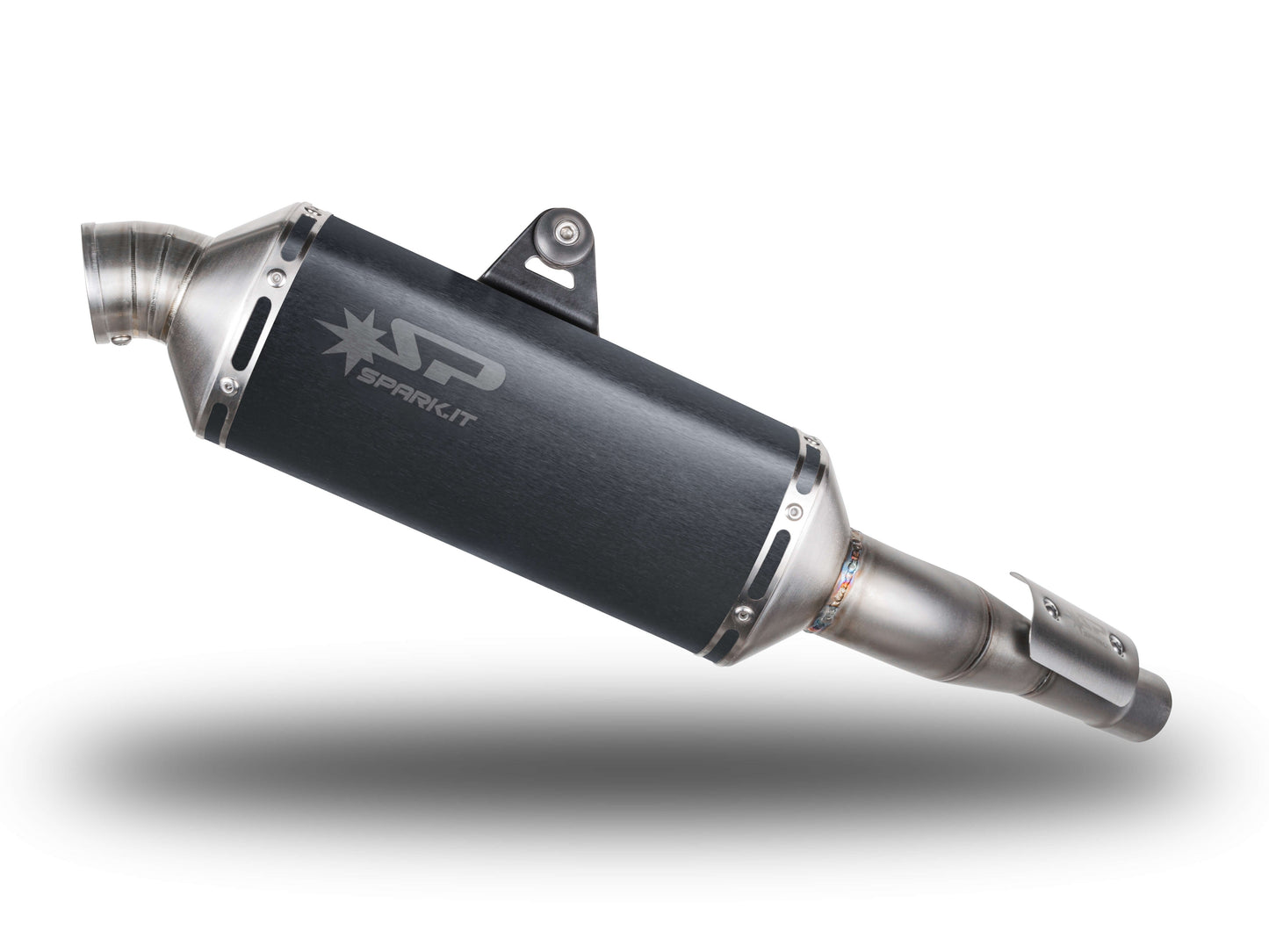 SPARK GYA1601 Yamaha Ténéré 700 (2019+) Slip-on Exhaust "Dakar" (EURO 5; dark stainless steel) – Accessories in the 2WheelsHero Motorcycle Aftermarket Accessories and Parts Online Shop