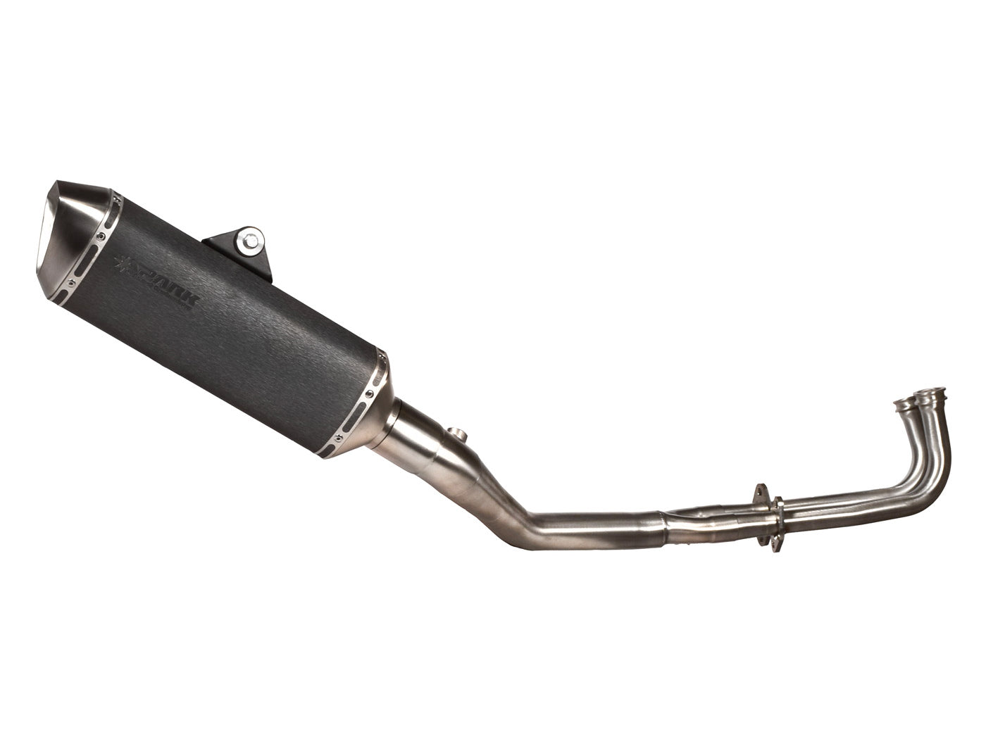 SPARK GYA8807 Yamaha TMAX 500 (00/07) Full Exhaust System "Force" (EU homologated; dark) – Accessories in the 2WheelsHero Motorcycle Aftermarket Accessories and Parts Online Shop