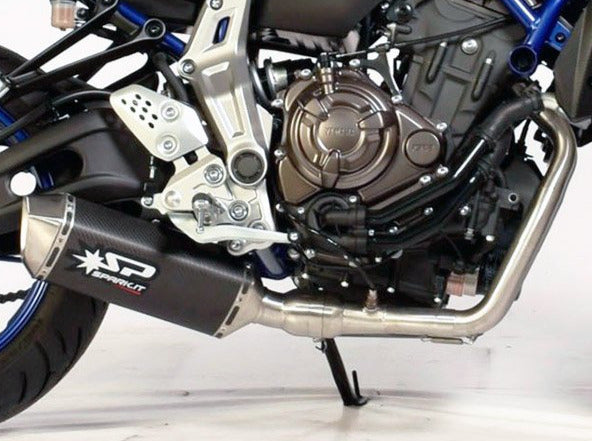 SPARK GYA8820 Yamaha MT-07/Tracer 700 Full Exhaust System "Force" (EU homologated; low position) – Accessories in the 2WheelsHero Motorcycle Aftermarket Accessories and Parts Online Shop