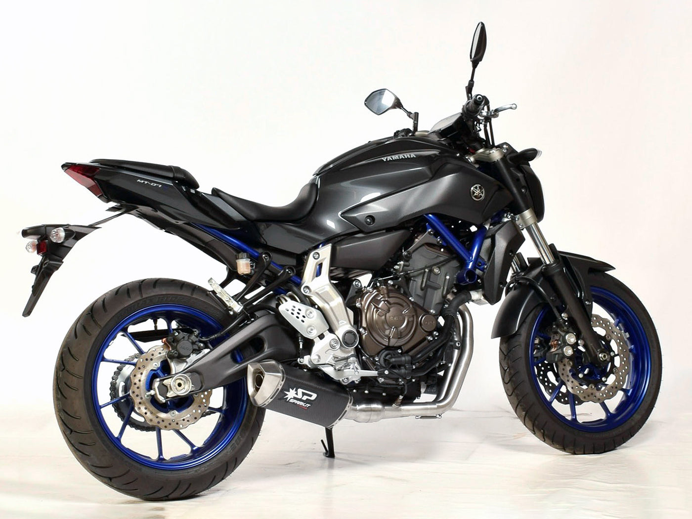 SPARK GYA8820 Yamaha MT-07/Tracer 700 Full Exhaust System "Force" (EU homologated; low position) – Accessories in the 2WheelsHero Motorcycle Aftermarket Accessories and Parts Online Shop