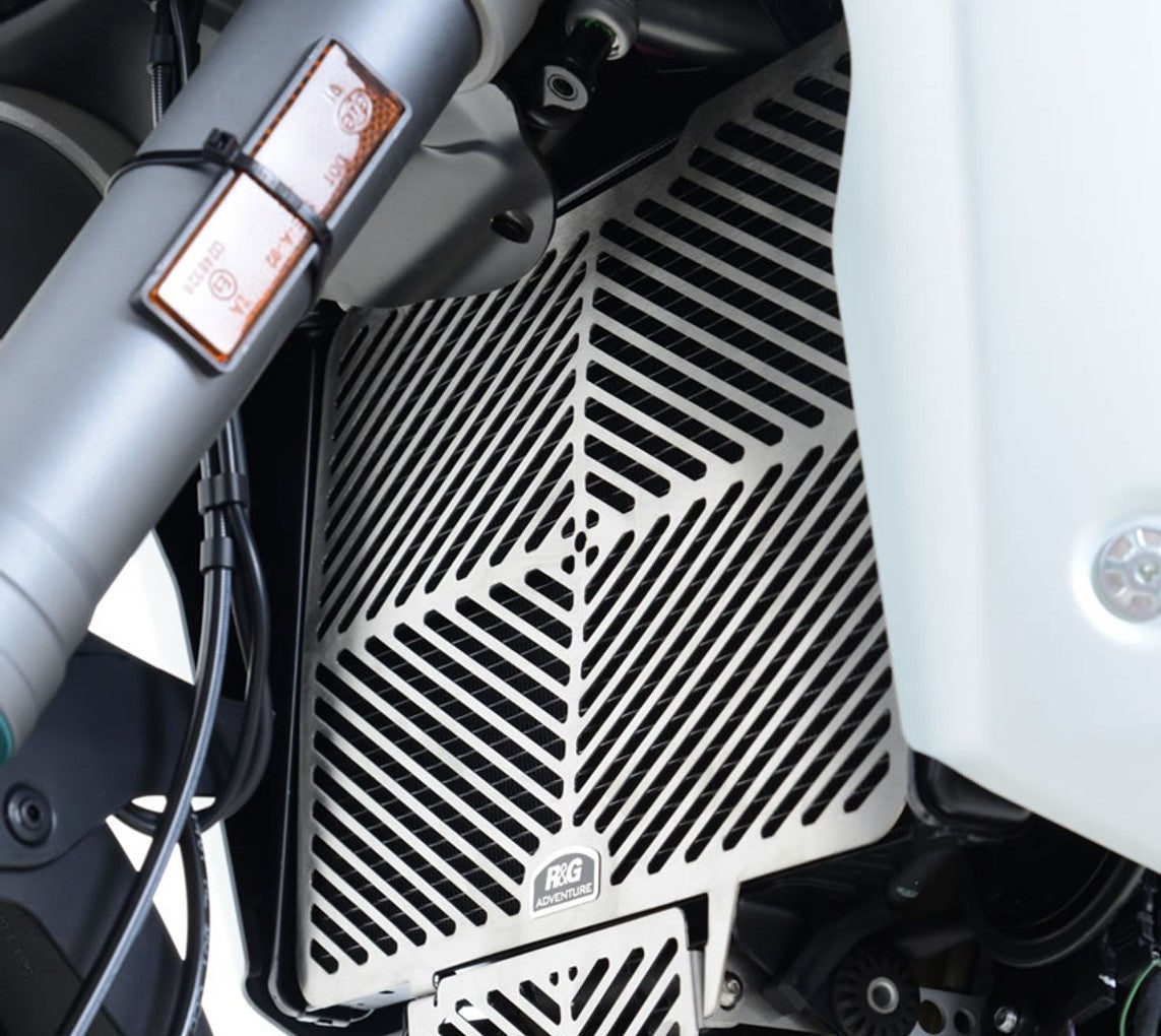 SRG0041 - R&G RACING Ducati Multistrada 1260/1200 Radiator & Cylinders Head Guards Kit (steel) – Accessories in the 2WheelsHero Motorcycle Aftermarket Accessories and Parts Online Shop