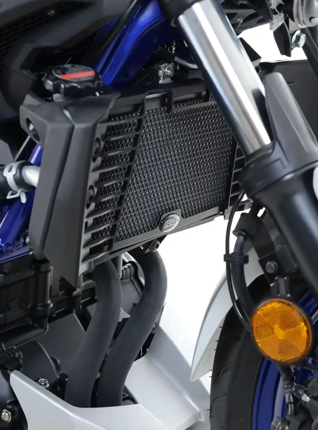 RAD0205 - R&G RACING Yamaha YZF-R25 / R3 / MT-25 / MT-03 Radiator Guard – Accessories in the 2WheelsHero Motorcycle Aftermarket Accessories and Parts Online Shop