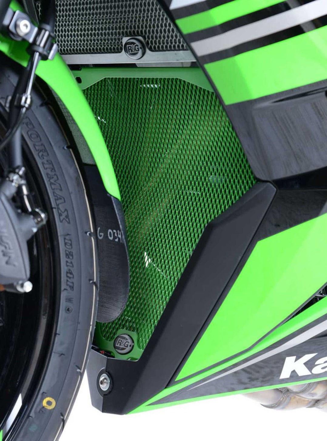 DG0023 - R&G RACING Kawasaki Ninja 650 (2017+) Downpipe Grill – Accessories in the 2WheelsHero Motorcycle Aftermarket Accessories and Parts Online Shop