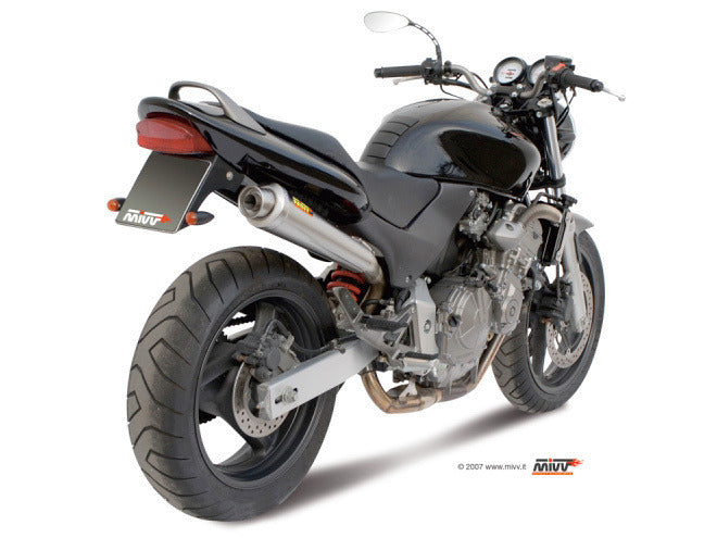 MIVV H.018 HONDA Hornet 600 ( 2001 - 02 ) Slip on Exhaust "X-Cone" (stainless steel; approved) – Accessories in the 2WheelsHero Motorcycle Aftermarket Accessories and Parts Online Shop