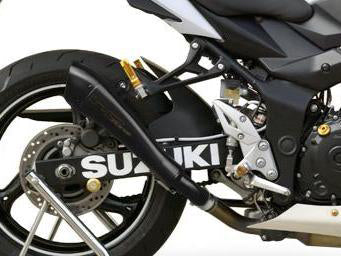 HP CORSE Suzuki GSR750 Slip-on Exhaust "Hydroform Black" (EU homologated)