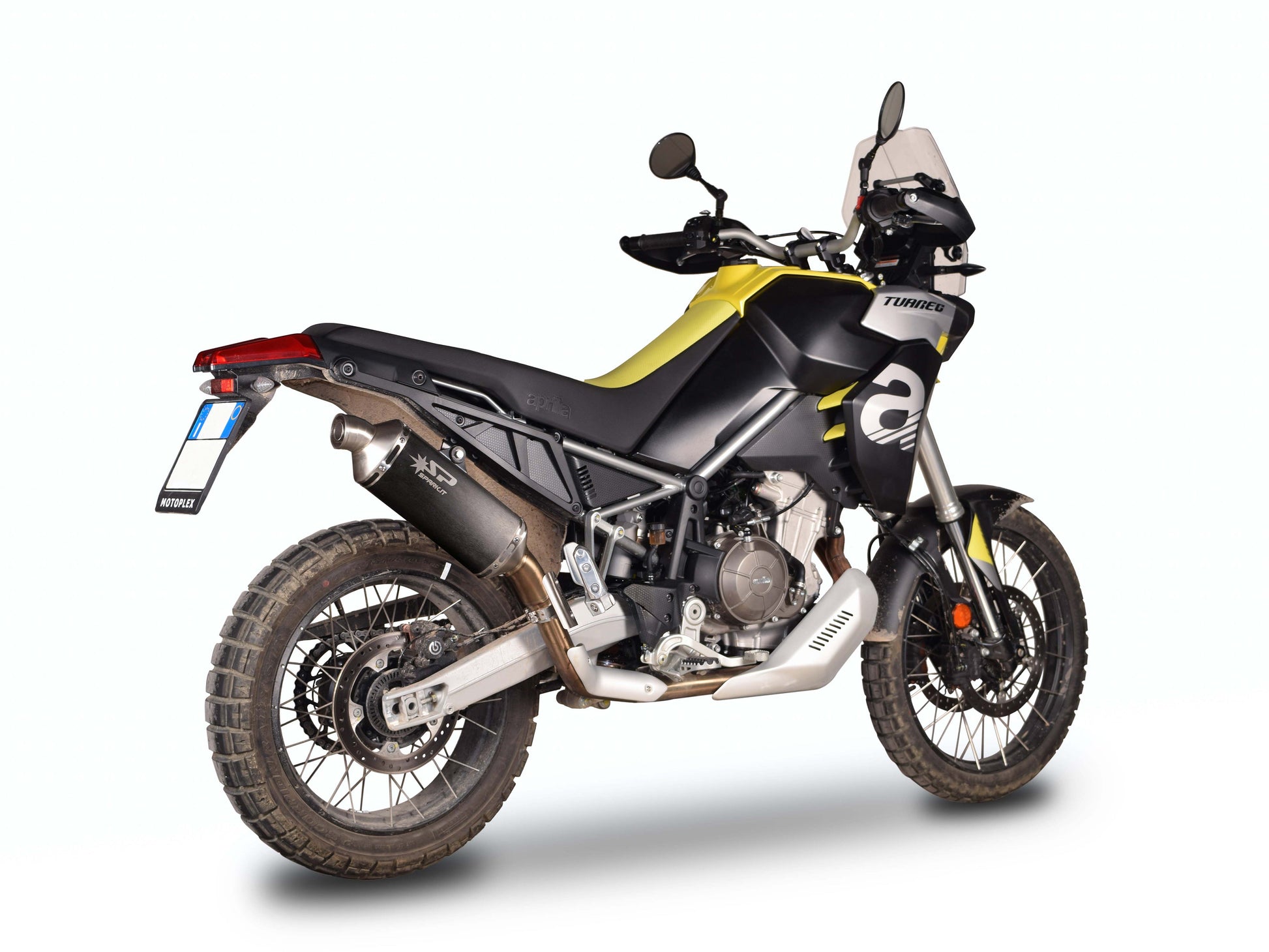 SPARK GAP0501 Aprilia Tuareg 660 (2022+) Slip-on Exhaust "Dakar" (EU homologated) – Accessories in the 2WheelsHero Motorcycle Aftermarket Accessories and Parts Online Shop