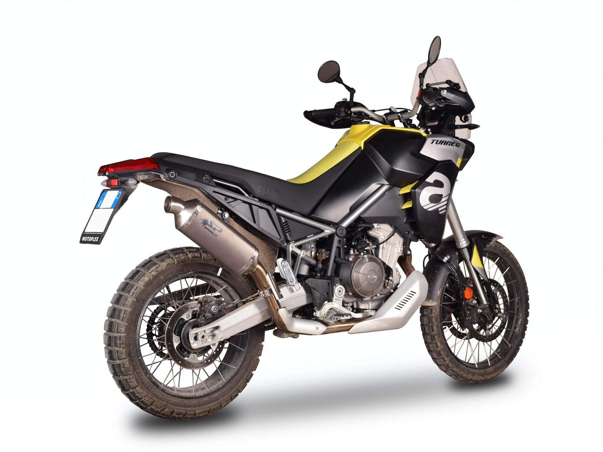 SPARK GAP0501 Aprilia Tuareg 660 (2022+) Slip-on Exhaust "Dakar" (EU homologated) – Accessories in the 2WheelsHero Motorcycle Aftermarket Accessories and Parts Online Shop