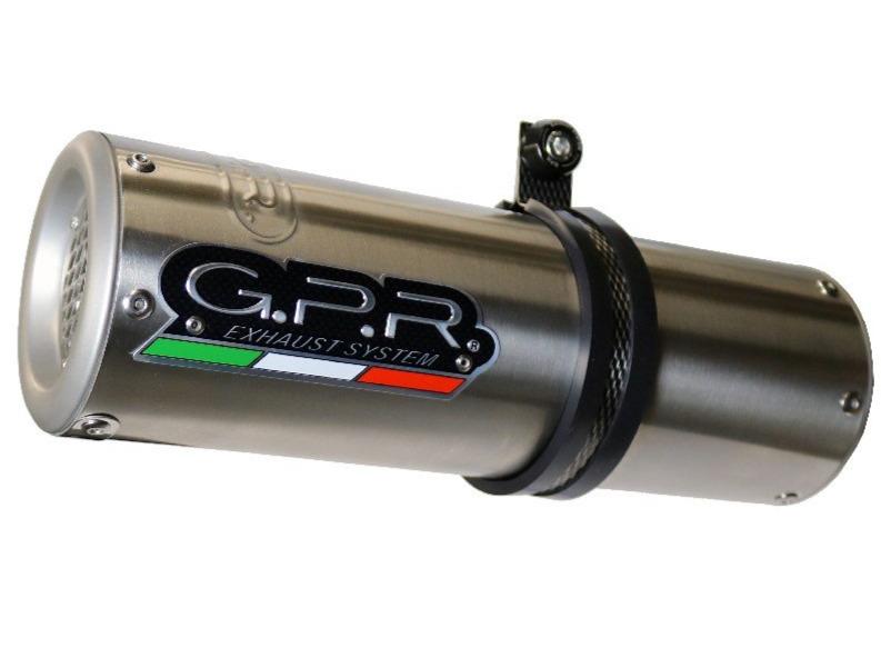 GPR Triumph Speed Triple 1050 (16/17) 3 to 1 Slip-on Exhaust "M3 Inox" (EU homologated)
