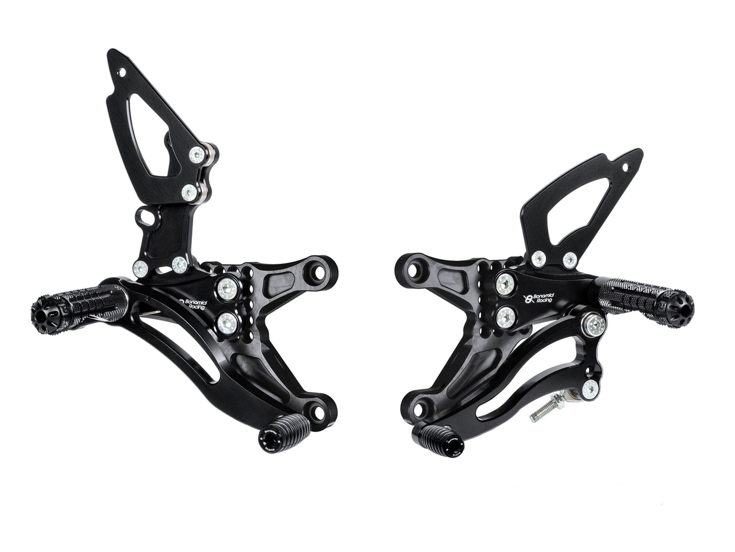 K005 - BONAMICI RACING Kawasaki ZX-6R (05/06) Adjustable Rearset – Accessories in the 2WheelsHero Motorcycle Aftermarket Accessories and Parts Online Shop