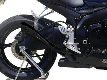 HP CORSE Suzuki GSX-R600 / GSX-R750 (08/10) Slip-on Exhaust "Hydroform Black" (EU homologated)