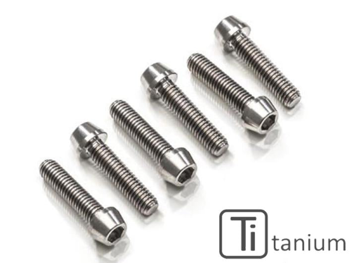 KV391X - CNC RACING Ducati Titanium Triple Clamps Bottom Bolts (M8x25)