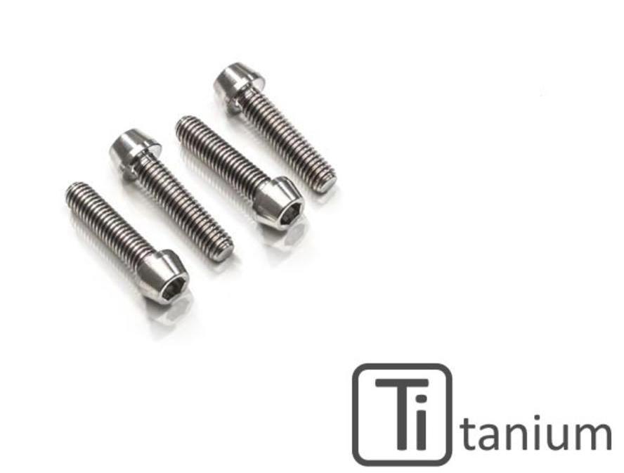 KV396X - CNC RACING Ducati Titanium Handlebar Clamp Bolts (M8x35)