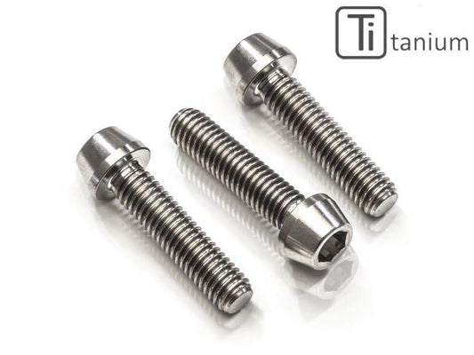 KV424X - CNC RACING Ducati Panigale Titanium Triple Clamps Bolts