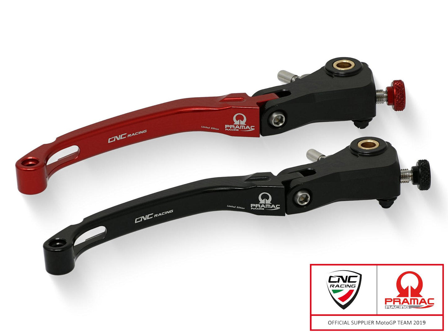 LBR20PR - CNC RACING Aprilia Folding Brake Lever (Pramac Racing Limited Edition)