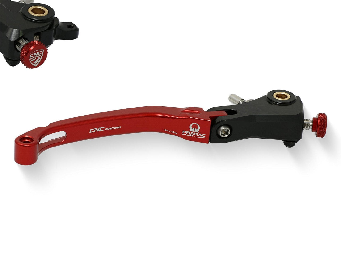 LBR20PR - CNC RACING Aprilia Folding Brake Lever (Pramac Racing Limited Edition)