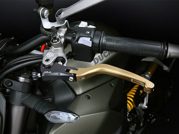 KL380 - BONAMICI RACING Ducati Streetfighter / Multistrada (2021+) Handlebar Levers (folding) – Accessories in the 2WheelsHero Motorcycle Aftermarket Accessories and Parts Online Shop