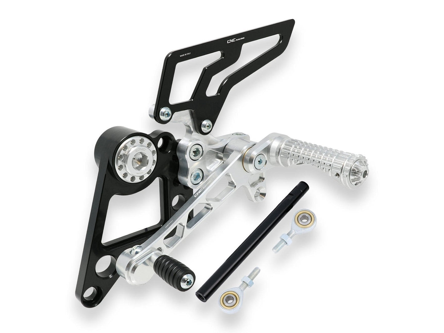 PE100 - CNC RACING Ducati Monster 1100/696/796 Adjustable Rearset