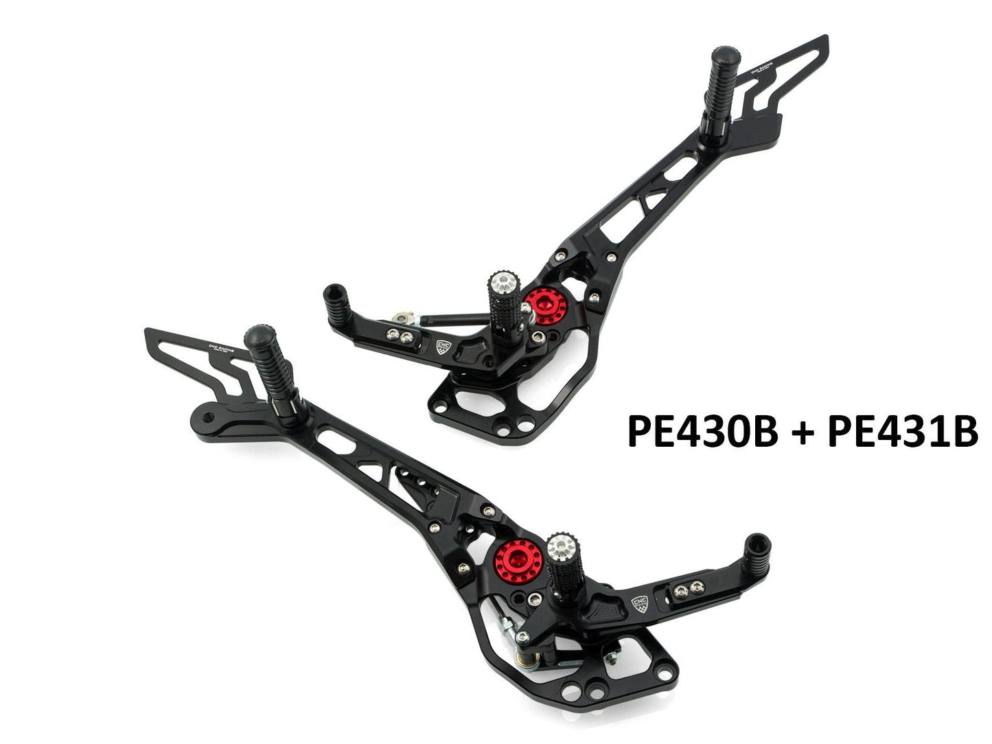 PE431 - CNC RACING Ducati Hypermotard 939/821 Adjustable Passenger Rearset