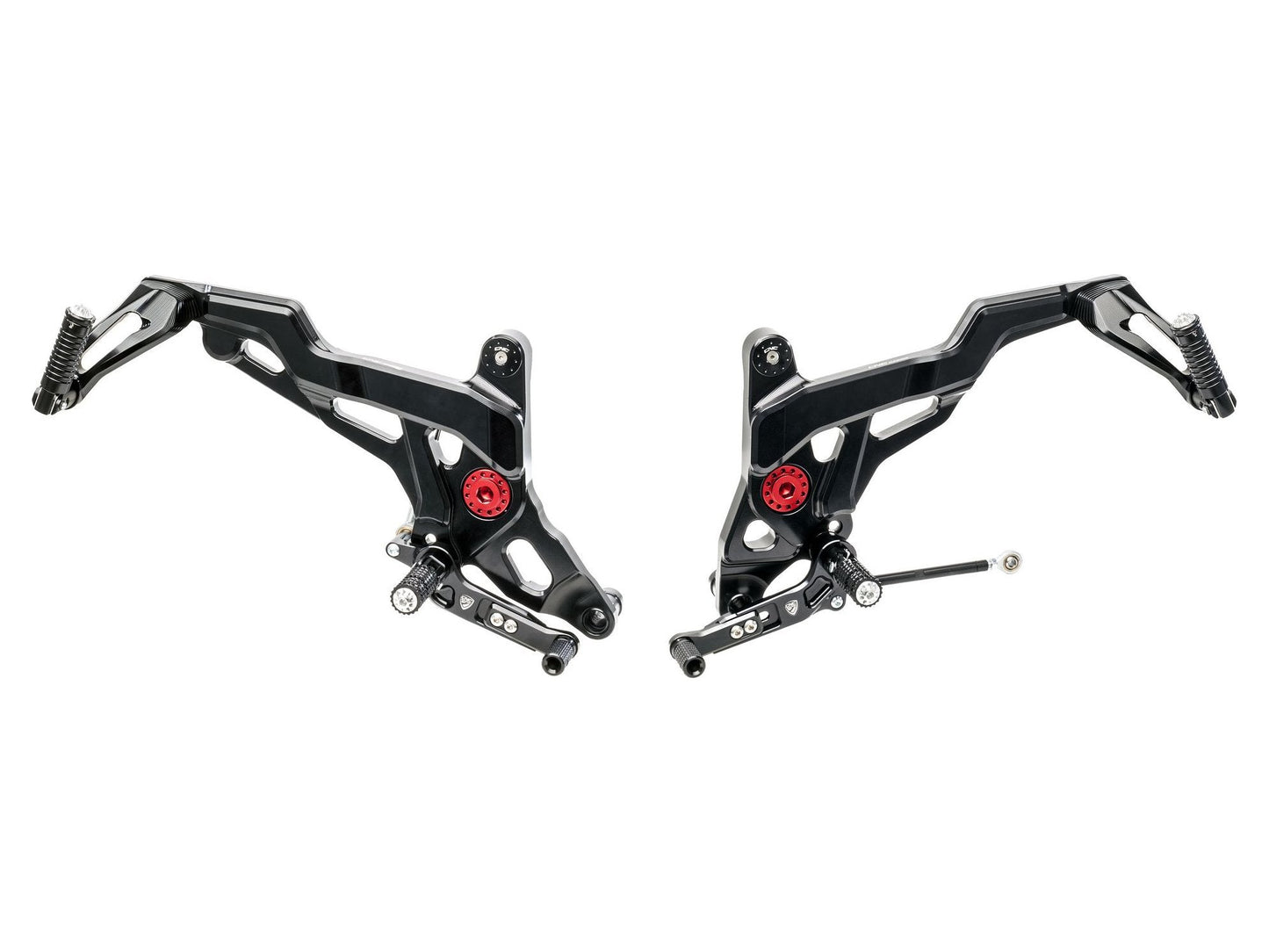 PE441 - CNC RACING Ducati Monster 1200/821 Adjustable Rearset (Touring)