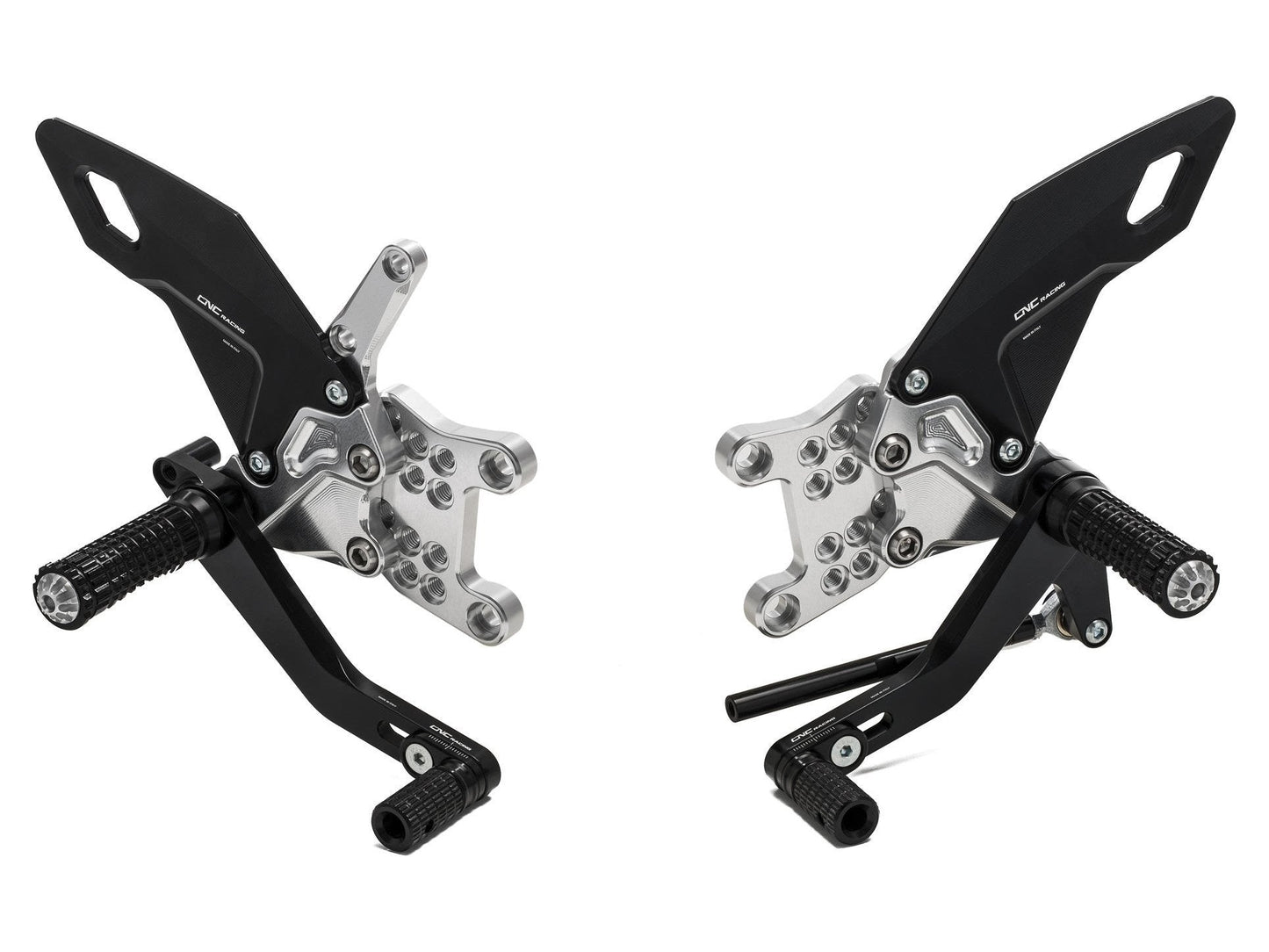 PE506 - CNC RACING Aprilia RSV4 / Tuono V4 (2017+) Adjustable Rearset "Easy"