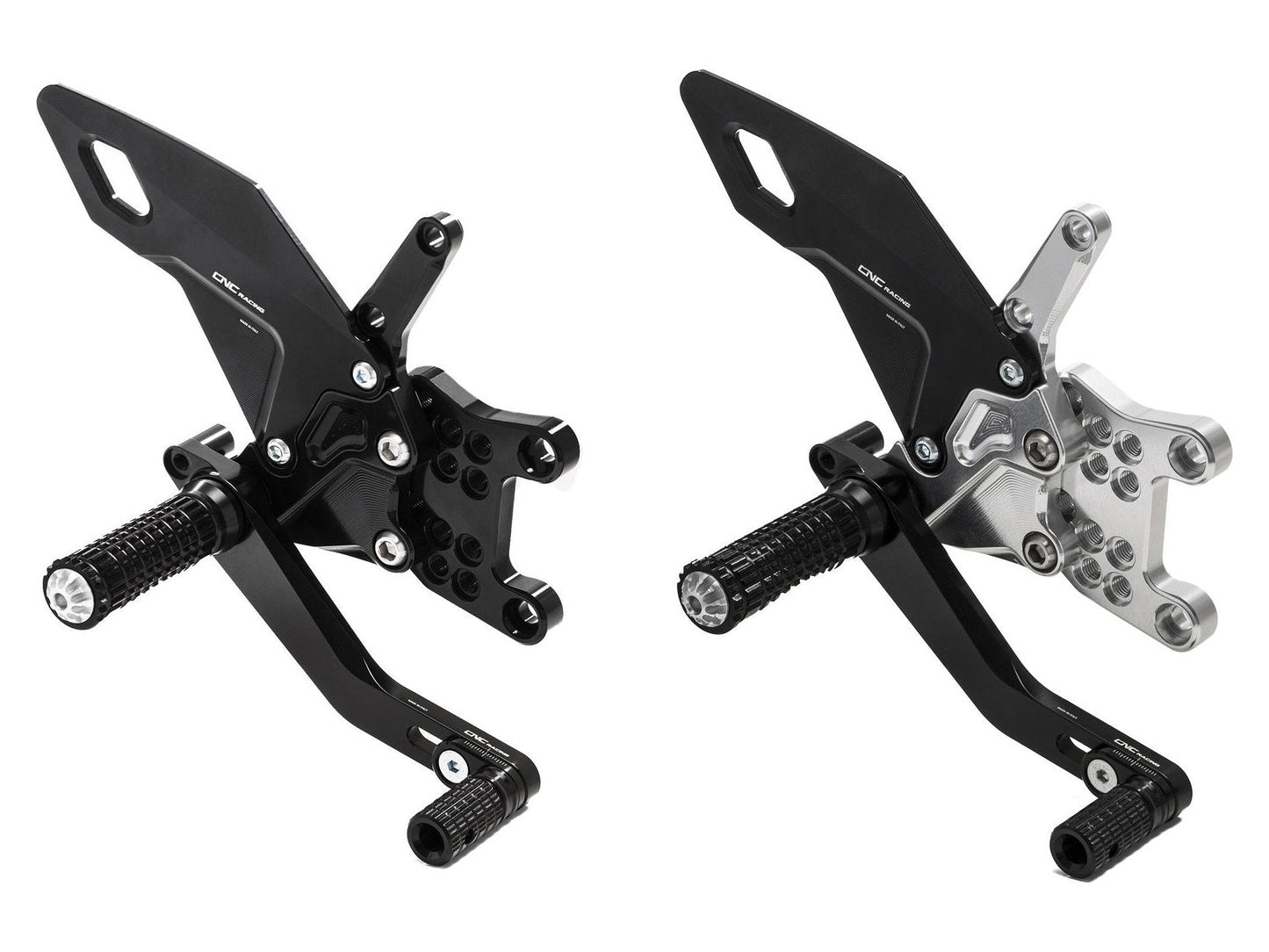 PE506 - CNC RACING Aprilia RSV4 / Tuono V4 (2017+) Adjustable Rearset "Easy"