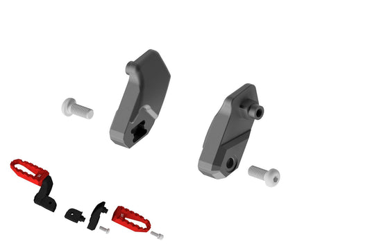 PEA51 - CNC RACING Ducati Pilot Footpegs Riser (30 mm)