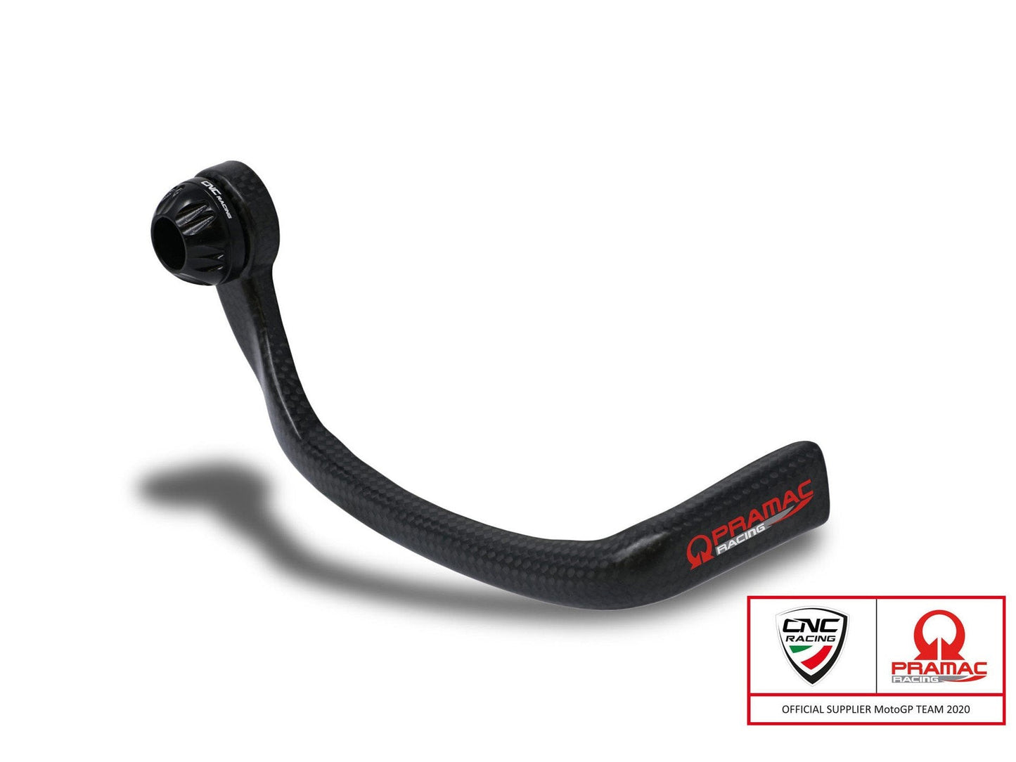 PL150PR - CNC RACING BMW S1000RR (09/18) Carbon Racing Brake Lever Guard (Pramac edition; including adapter)