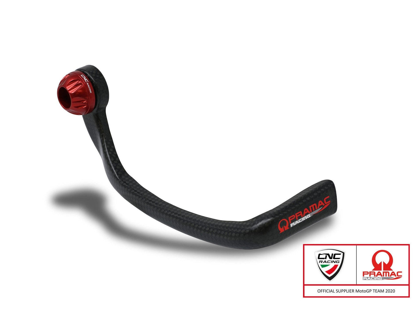 PL150PR - CNC RACING BMW S1000RR (09/18) Carbon Racing Brake Lever Guard (Pramac edition; including adapter)