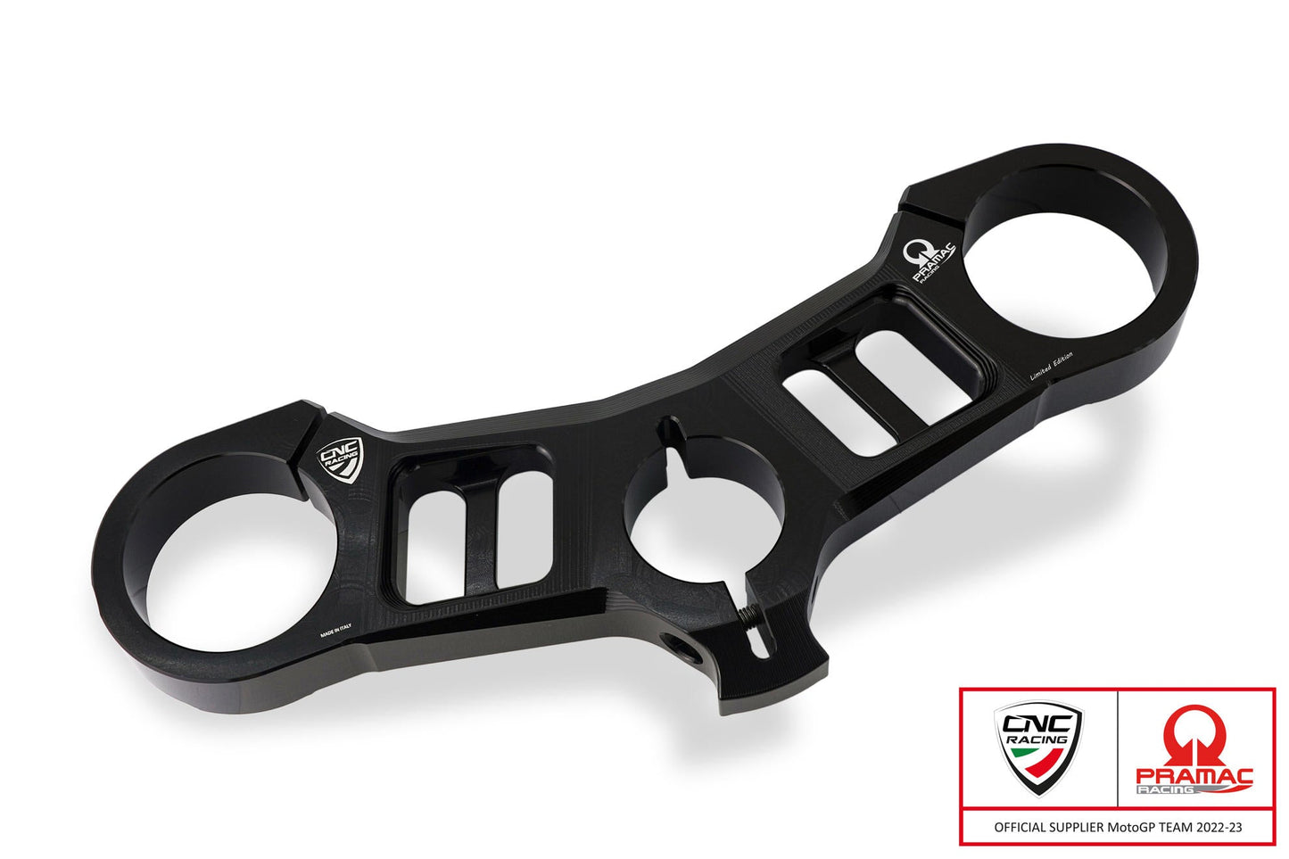 PST16PR - CNC RACING Ducati Panigale V2 (2020+) Triple Clamps Top Plate (Ø 53 mm; Pramac edition)