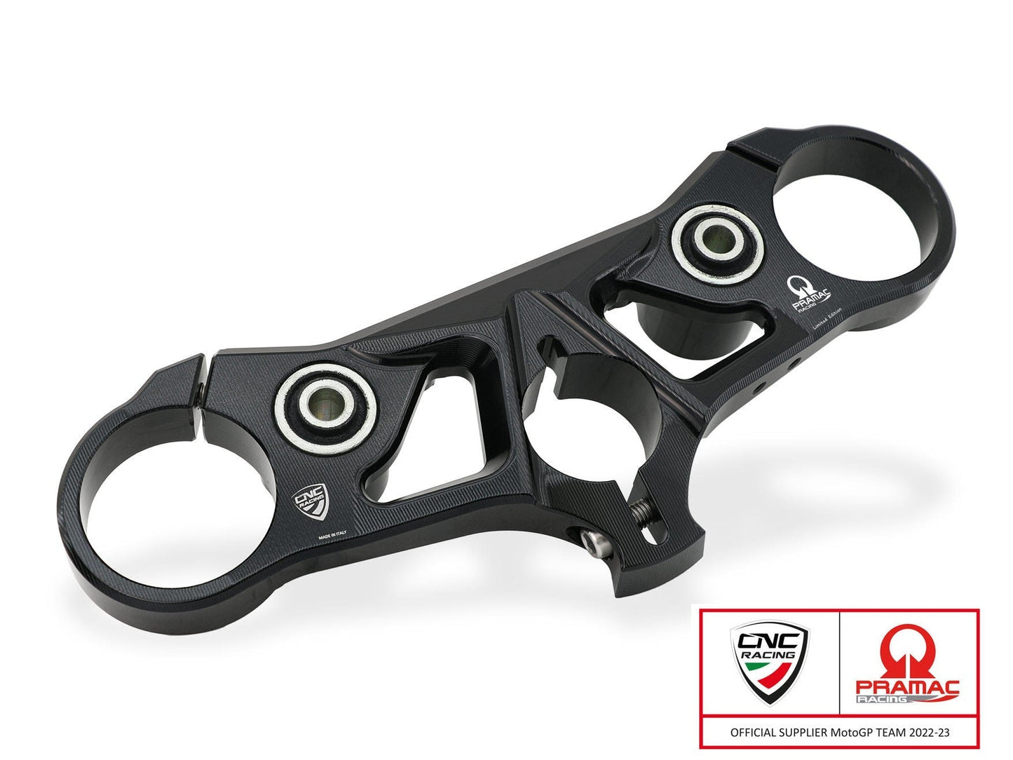 PST18PR - CNC RACING Ducati Streetfighter V4 (2020+) Triple Clamps Top Plate (Ø 53 mm; Pramac edition)