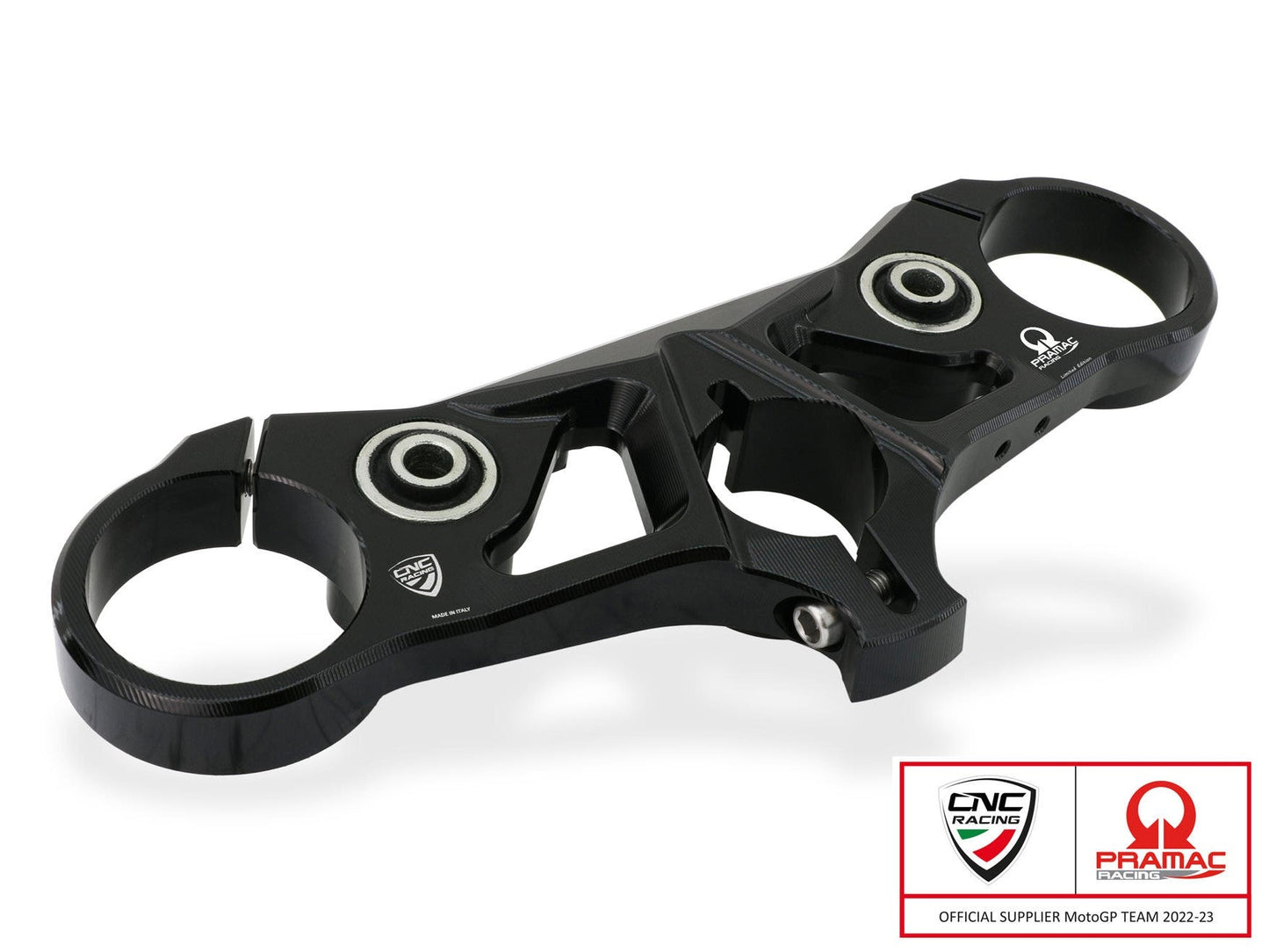 PST18PR - CNC RACING Ducati Streetfighter V4 (2020+) Triple Clamps Top Plate (Ø 53 mm; Pramac edition)