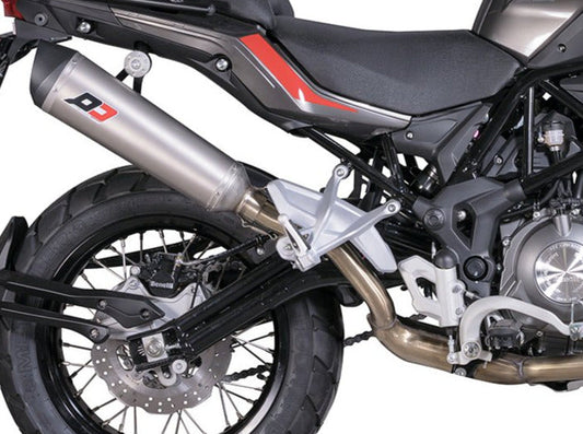 QD EXHAUST Benelli TRK 502/502X Slip-on Exhaust "Tronco-Cono" (EU homologated)