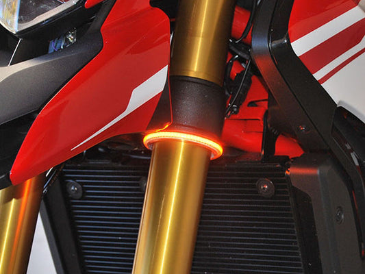 NEW RAGE CYCLES Universal LED Front Turn Signals "Rage360"